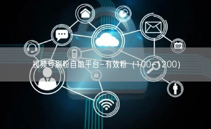 视频号刷粉自助平台-有效粉（100-12