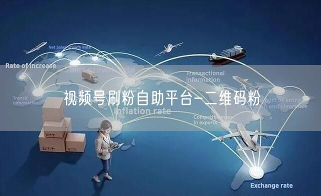 视频号刷粉自助平台-二维码粉