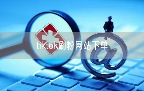 tiktok刷粉网站下单