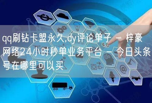 qq刷钻卡盟永久,dy评论单子 - 梓豪