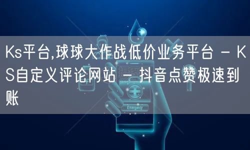 Ks平台,球球大作战低价业务平台 - K