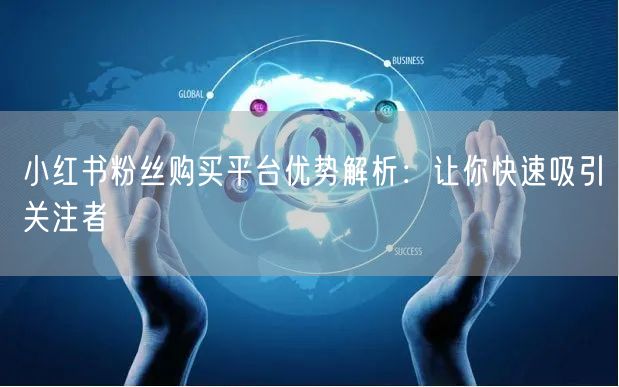 小红书粉丝购买平台优势解析：让你快速吸引