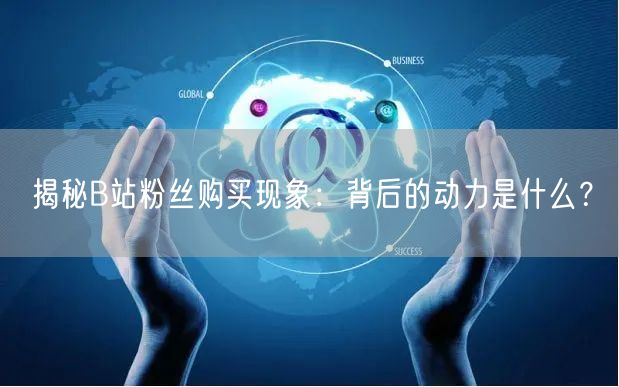 揭秘B站粉丝购买现象：背后的动力是什么？