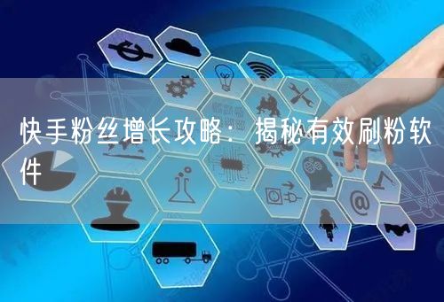 快手粉丝增长攻略：揭秘有效刷粉软件