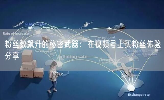 粉丝数飙升的秘密武器：在视频号上买粉丝体