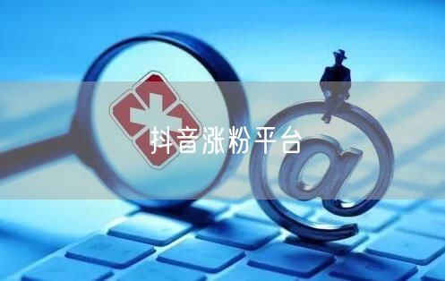 抖音涨粉平台