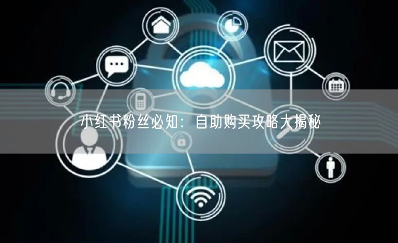 小红书粉丝必知：自助购买攻略大揭秘