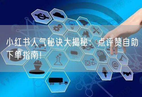 小红书人气秘诀大揭秘：点评赞自助下单指南
