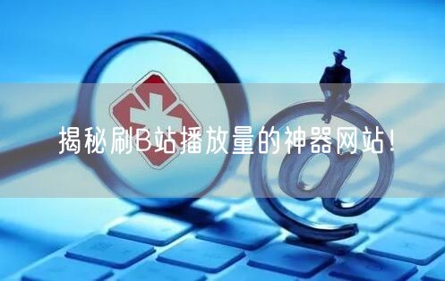 揭秘刷B站播放量的神器网站！