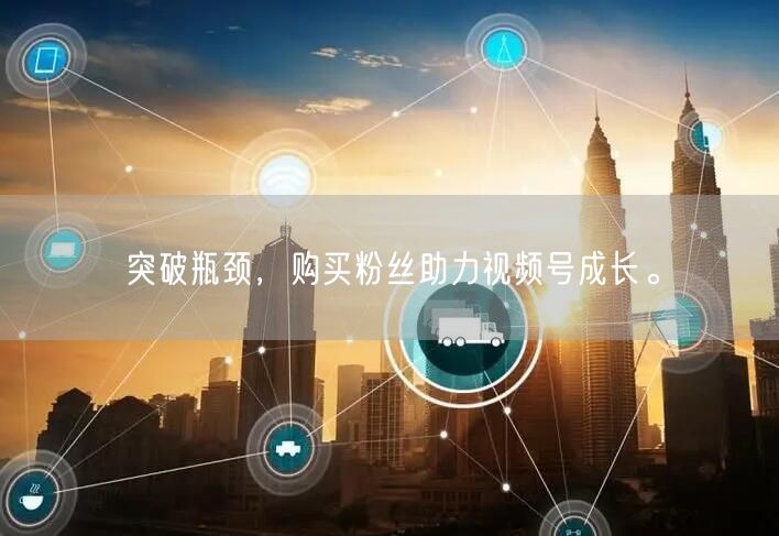 突破瓶颈，购买粉丝助力视频号成长。