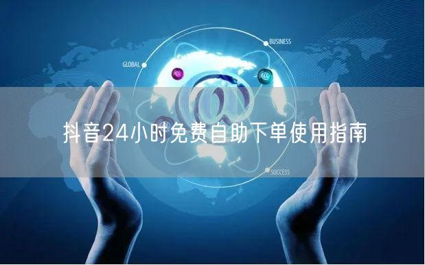 抖音24小时免费自助下单使用指南