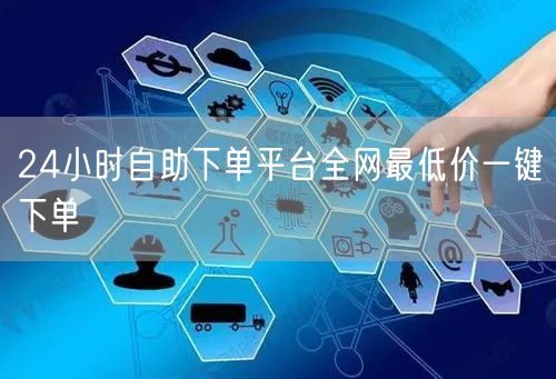 24小时自助下单平台全网最低价一键下单