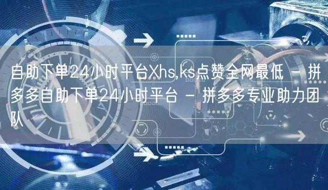 自助下单24小时平台Xhs,ks点赞全网