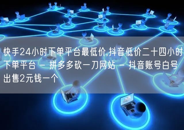快手24小时下单平台最低价,抖音低价二十